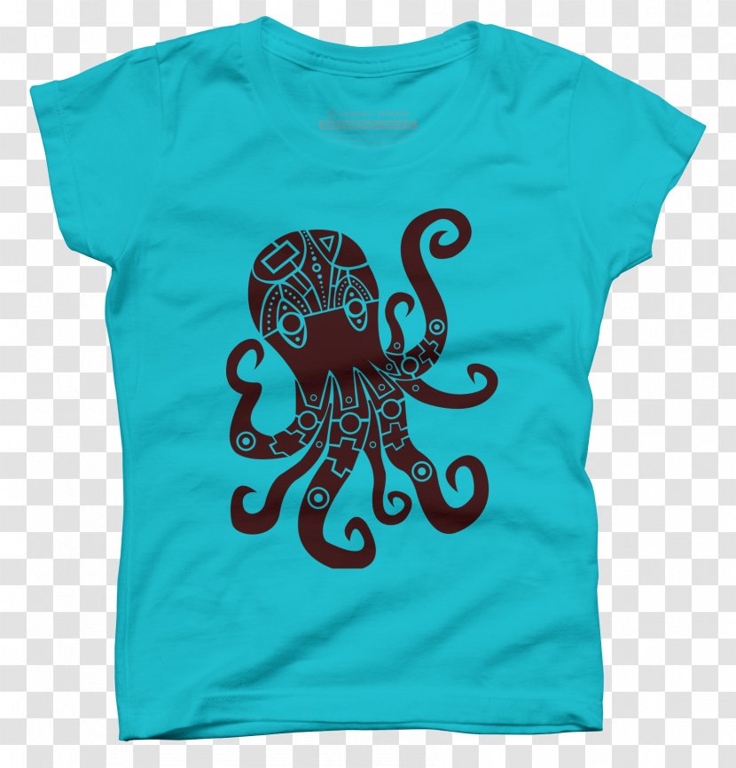 T-shirt Octopus Craft Etsy - Birdcage By Artis Transparent PNG
