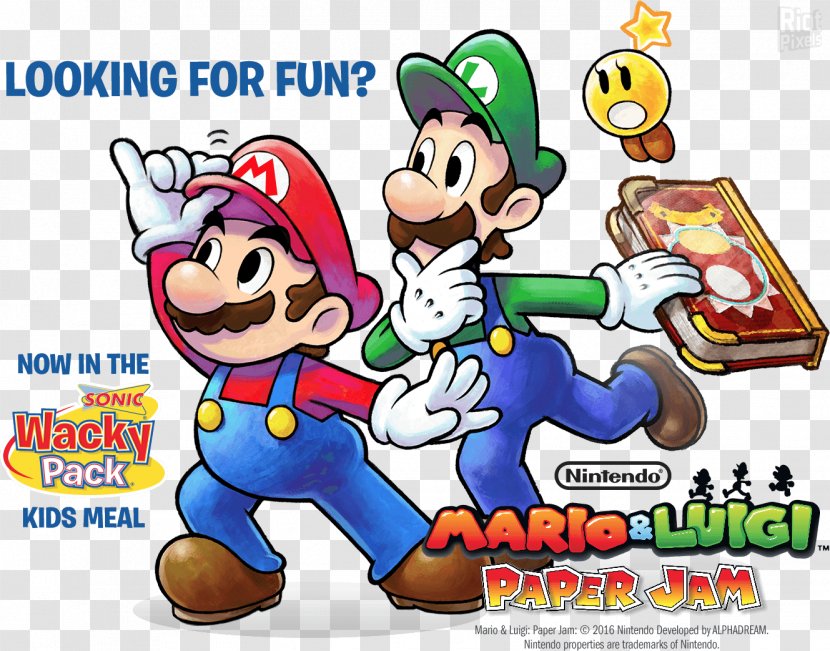 Mario & Luigi: Paper Jam Superstar Saga Super Bros. RPG - Luigi Transparent PNG