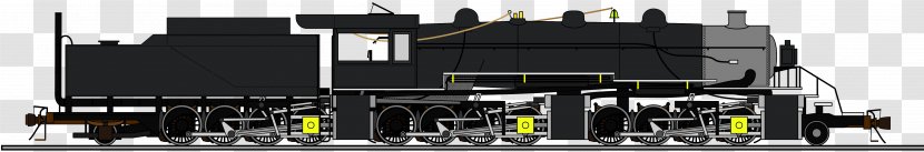 Triplex Steam Locomotive 2-8-8-8-2 2-8-8-8-4 - Auto Part Transparent PNG