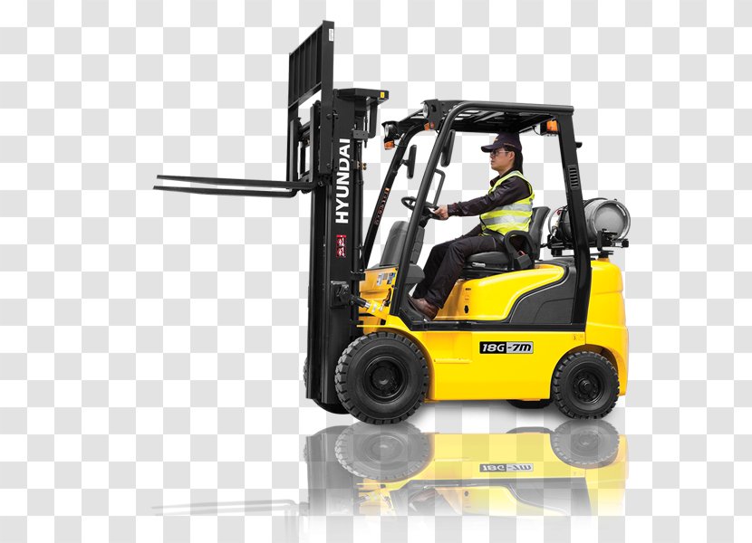 Hyundai Motor Company Forklift Heavy Machinery Engine - Business - Bulldozer Transparent PNG