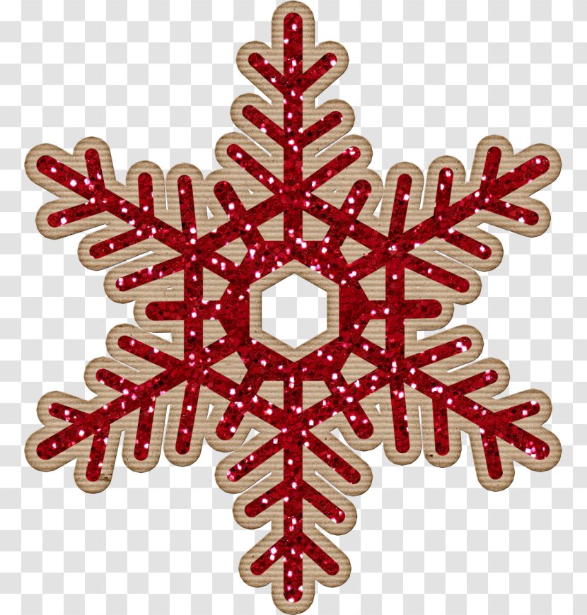 Christmas Ornament Decoration Tree Snowflake - Winter Snowflakes Elements Transparent PNG