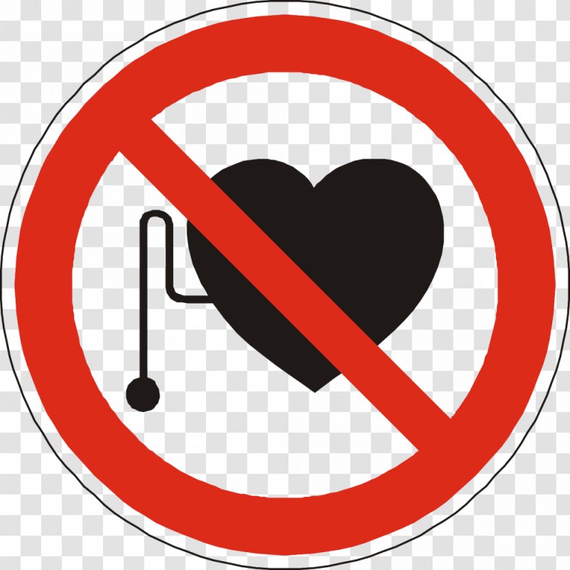 No Symbol Artificial Cardiac Pacemaker Sign - Logo - Smoking Transparent PNG