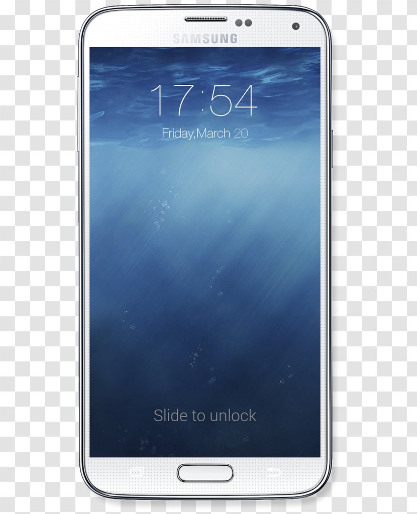 Feature Phone Smartphone Lock Screen IPhone - Ios 8 Transparent PNG