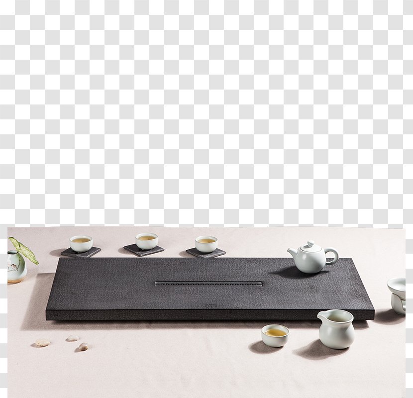 Tea Icon - Gongfu Ceremony - Natural Stone Kung Fu Tray Transparent PNG