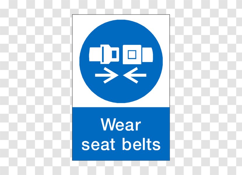 Seat Belt Vehicle Mandatory Sign Safety - Brand Transparent PNG