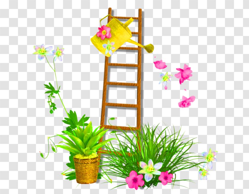 Ladder Clip Art - Floristry Transparent PNG