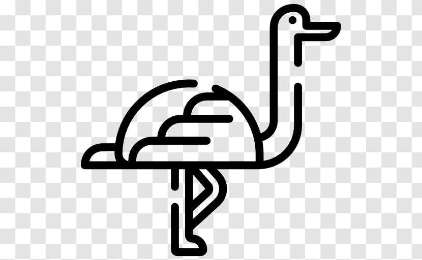 Clip Art - Symbol - Ostrich Transparent PNG