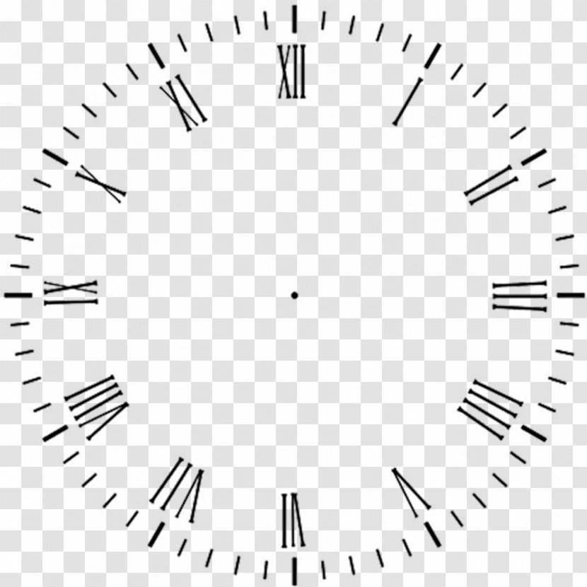 Clock Face Moving Faces Roman Numerals Watch - Frame - Hand Alarm Transparent PNG