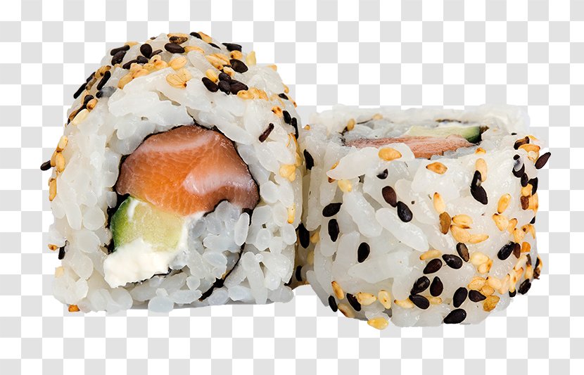 Sushi Sashimi California Roll Japanese Cuisine Gimbap - Food Transparent PNG
