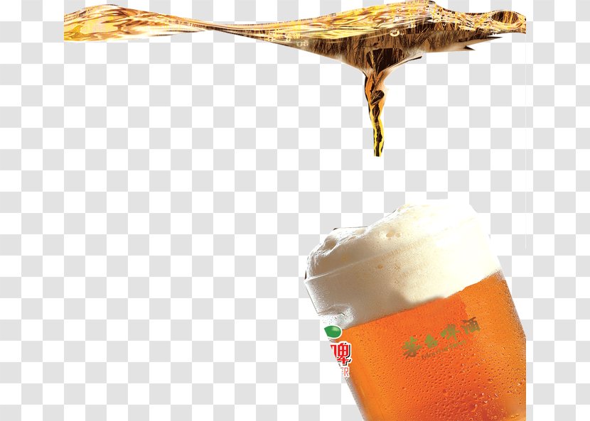 Ice Cream Cone Yellow - Beer Transparent PNG