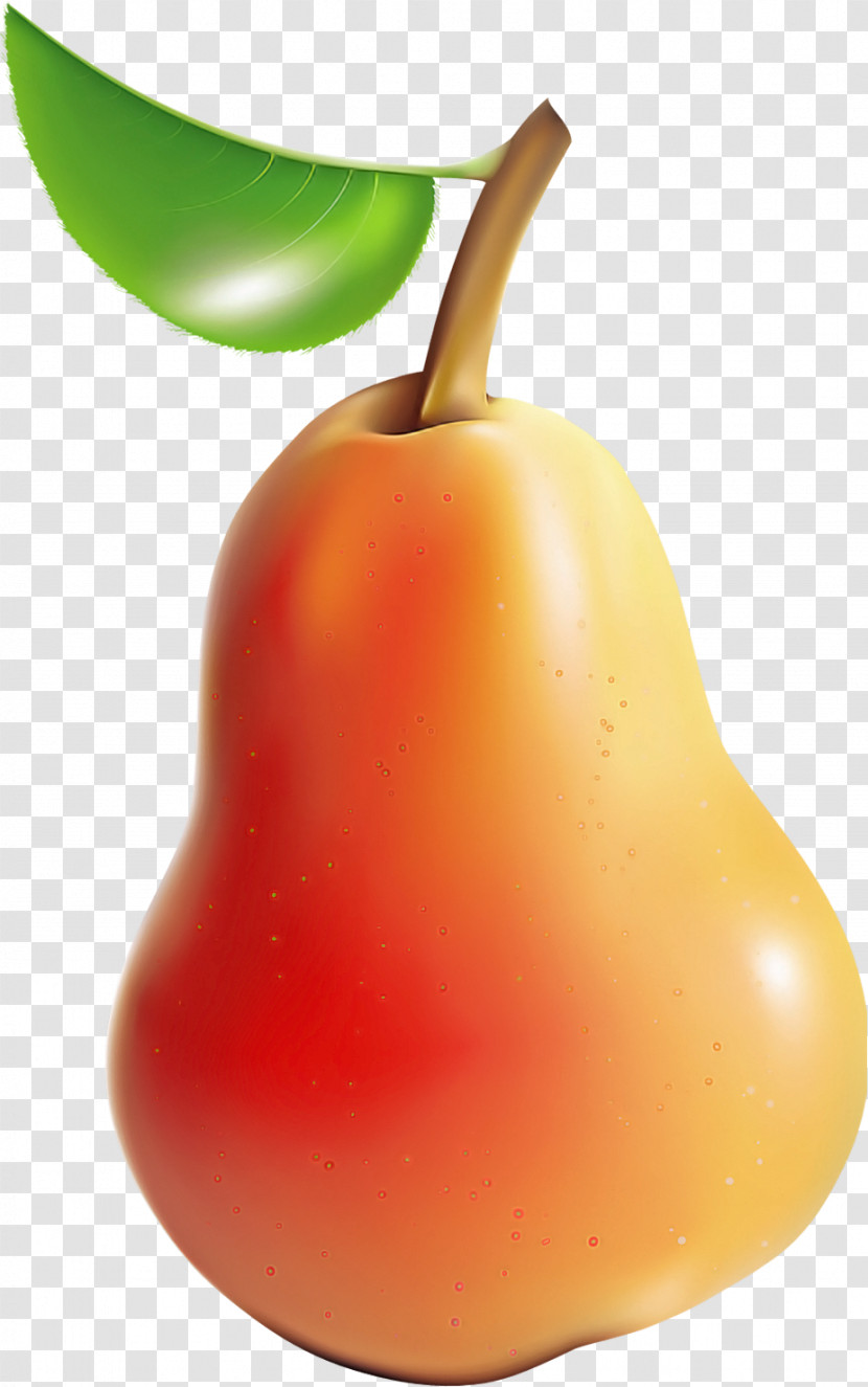 Pear Pear Natural Foods Fruit Plant Transparent PNG