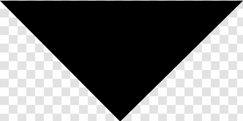 Arrowhead Symbol Clip Art - Monochrome - Thank You Transparent PNG