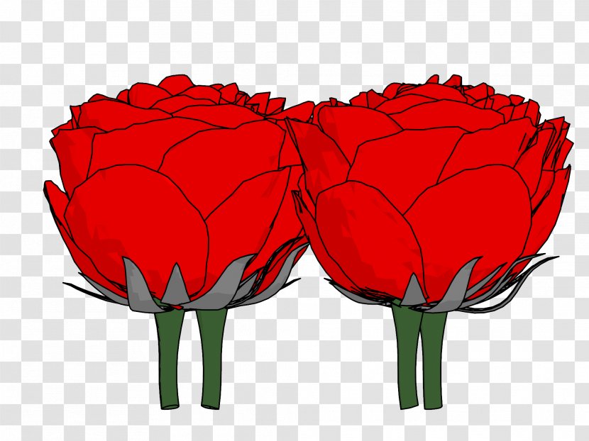 Garden Roses Floristry Cut Flowers Tulip - Wall Flower Transparent PNG