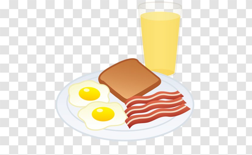 Clip Art Breakfast Transparency Bacon - Fast Food - Drawing Transparent PNG