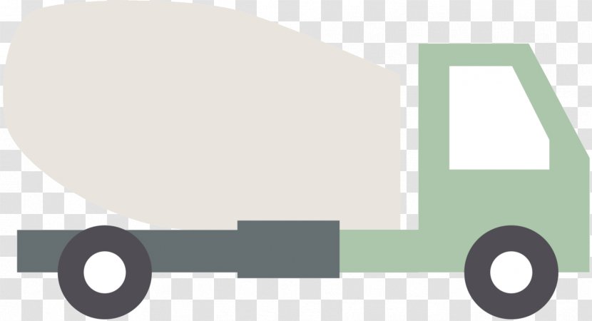 Flat Design Vector Graphics Image - Transport - Truck Transparent PNG