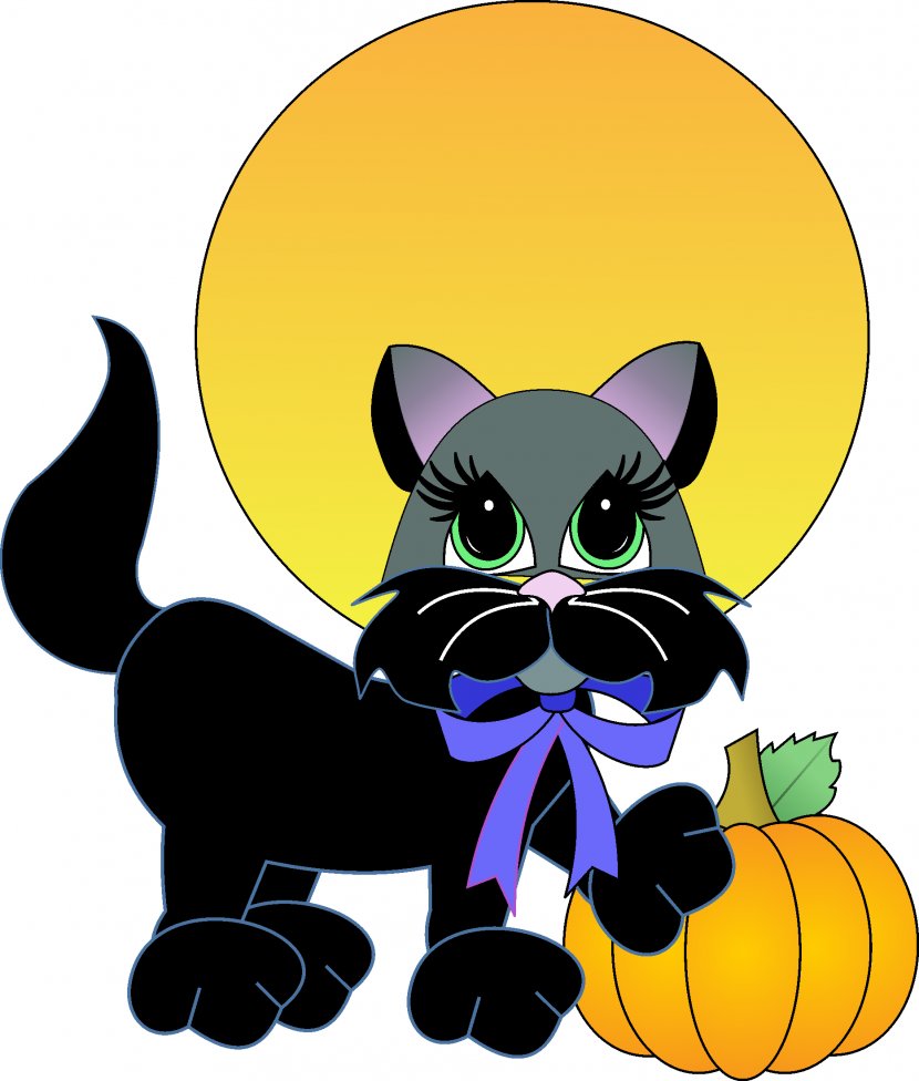 Whiskers Kitten Black Cat Dog - Small To Medium Sized Cats Transparent PNG