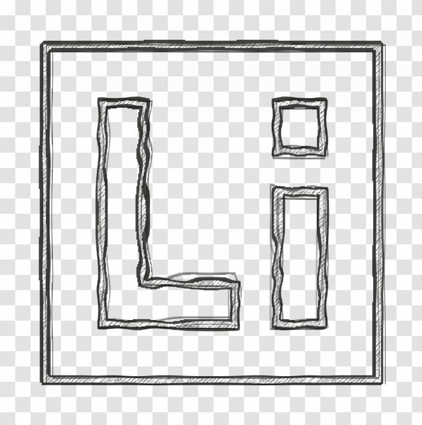 Browser Icon Facebook Google - Rectangle - Drawing Line Art Transparent PNG
