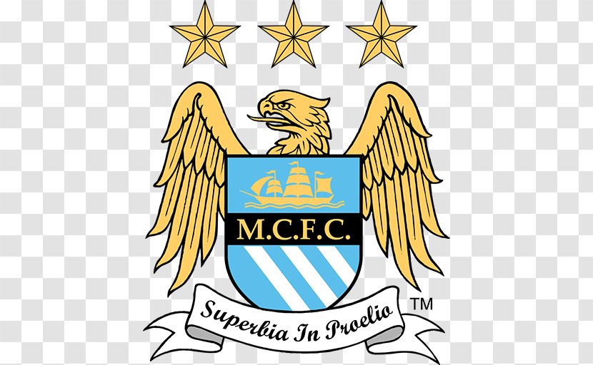 Manchester City F.C. United Dream League Soccer Premier UEFA Champions - Crest Transparent PNG