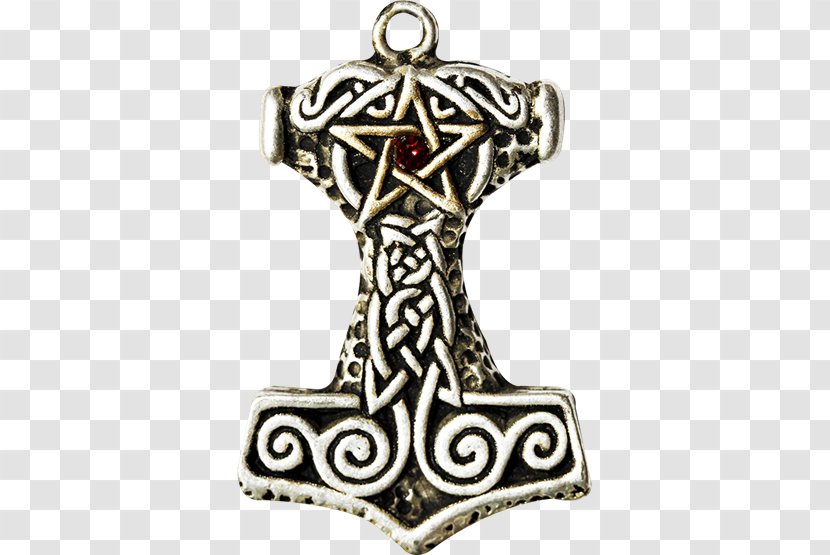 Charms & Pendants Mjölnir Thor Jewellery Necklace - Symbol Transparent PNG