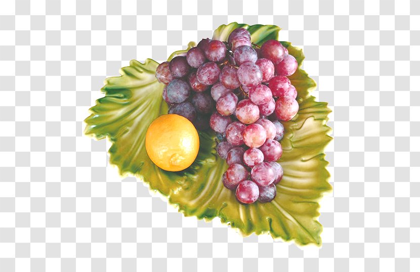 Kyoho Grape Fruit Lemon - Vegetable - Material Picture Transparent PNG