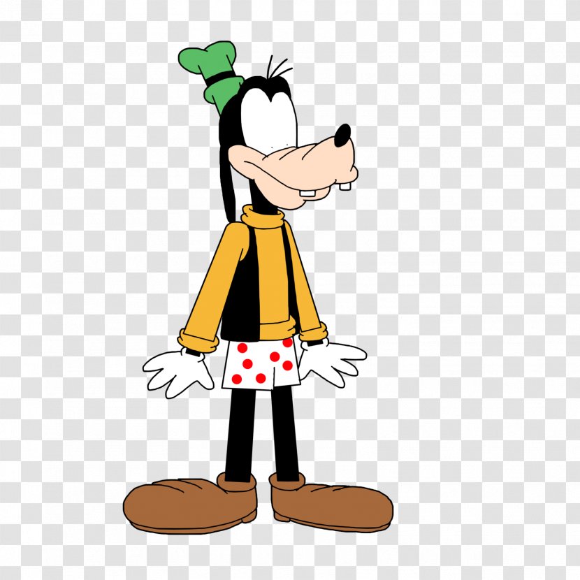 Goofy Animated Cartoon Drawing - Flower Transparent PNG