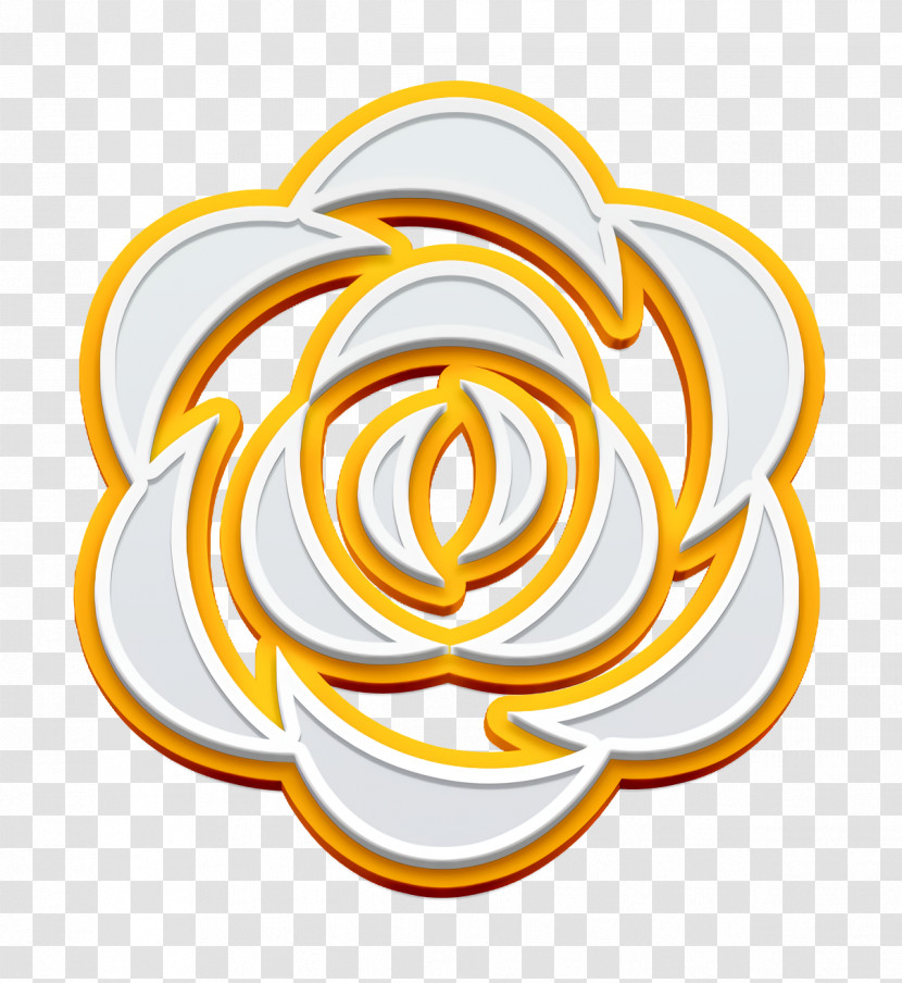 Blossoms Icon Rose Icon Nature Icon Transparent PNG