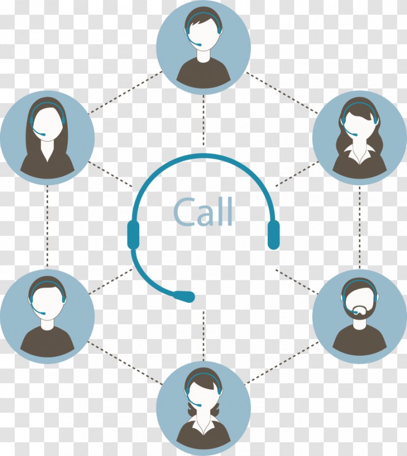 Call Centre Customer Service Interactive Voice Response Telephone - Technology - Process Transparent PNG