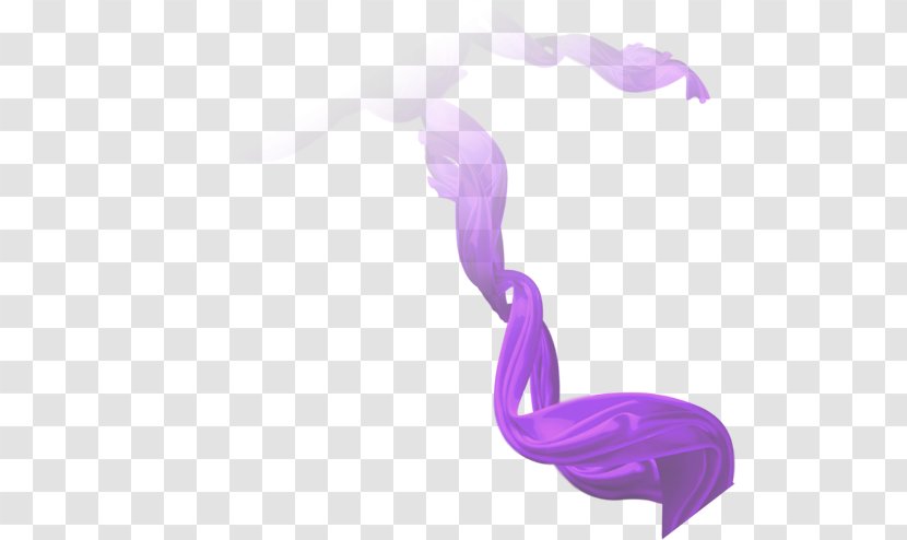 Red Ribbon Download - Lilac Transparent PNG