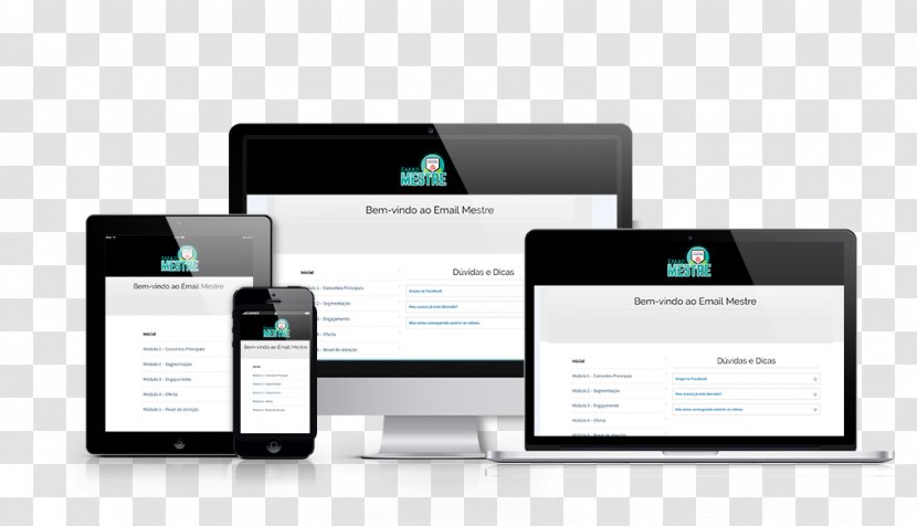 Responsive Web Design Digital Agency Custom Software - Multimedia Transparent PNG
