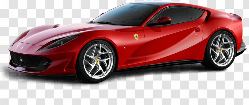 Ferrari 812 Superfast Car F12 Luxury Vehicle - Latest Transparent PNG