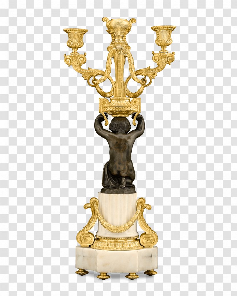 Brass Candelabra Ormolu Lighting Bronze - Antique Transparent PNG