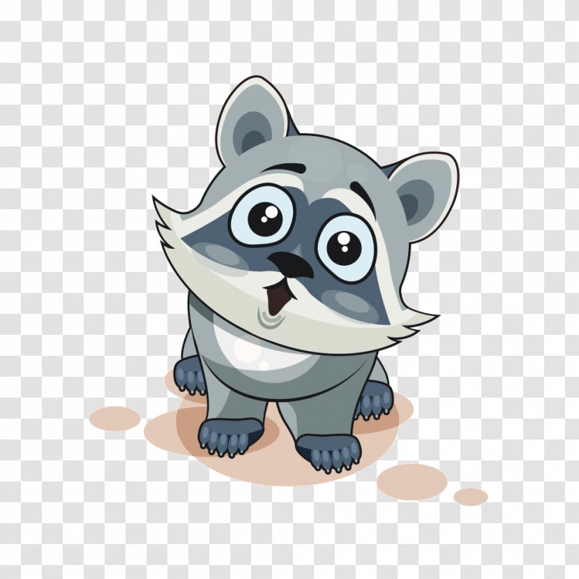 Vector Graphics Stock Illustration Image Raccoons - Cat - Little Panda Transparent PNG