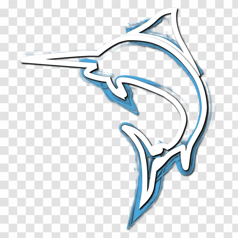 Marlin Logo Common Dolphins Sailfish Fish Transparent PNG