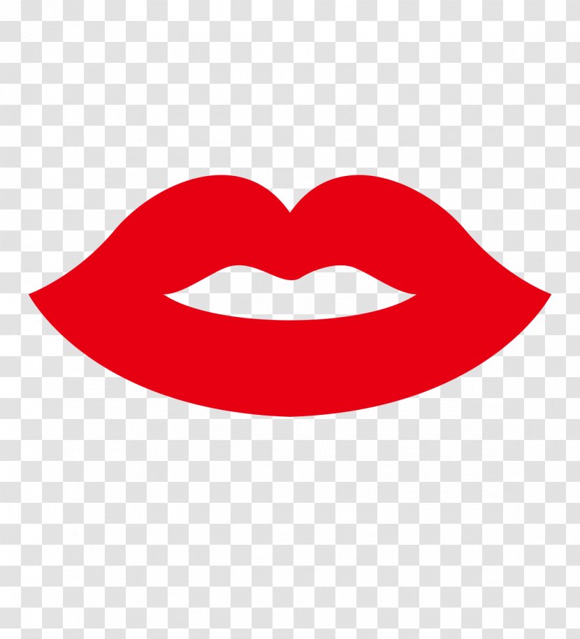 Sticker Lip Illustration - Silhouette - Lips Transparent PNG