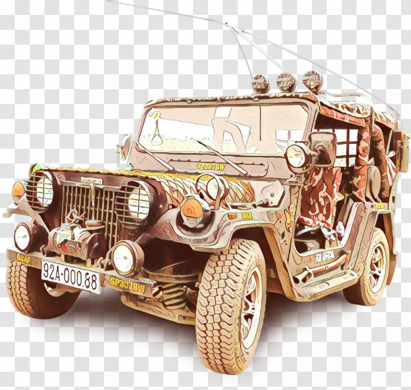 Classic Car Background - Vintage - Toy Vehicle Metal Transparent PNG