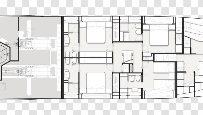 Custom Line Navetta 33 Ferretti Group Ancona Yacht - Elevation Transparent PNG