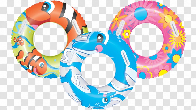 Inflatable Swim Ring Child Toy Swimming Transparent PNG