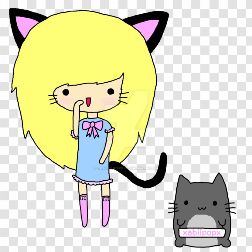 Cat Character Clip Art - Cartoon - Design For T-shirt Transparent PNG