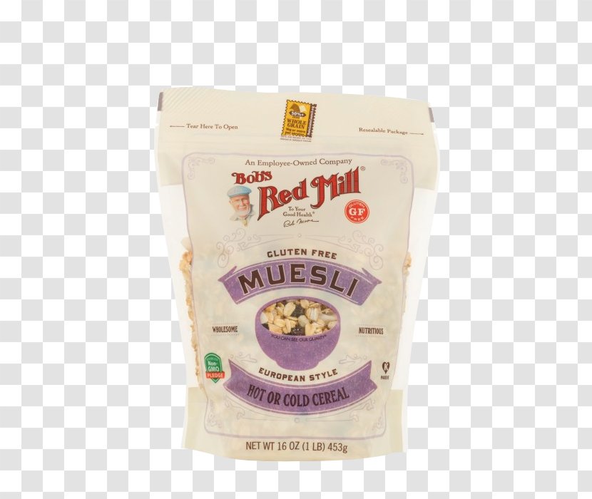 Muesli Breakfast Cereal Bob's Red Mill Gluten-free Diet - Commodity - Windmill Transparent PNG