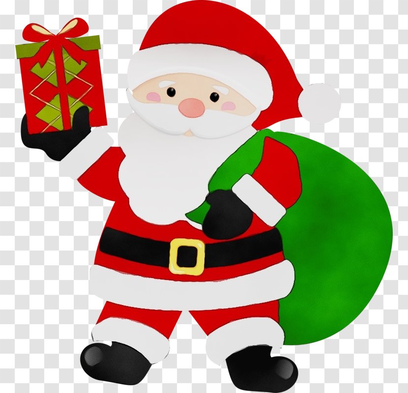 Santa Claus - Cartoon - Christmas Elf Transparent PNG