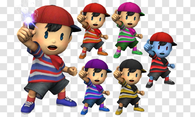 Super Smash Bros. Brawl Mother For Nintendo 3DS And Wii U EarthBound Ness - Bros Transparent PNG