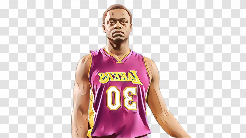 Basketball Player Jersey Sportswear Team Sport Muscle - Cartoon - Sleeveless Shirt Transparent PNG