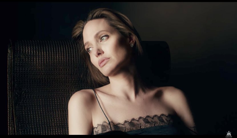 Angelina Jolie Guerlain Perfume Shiseido Advertising - Silhouette Transparent PNG