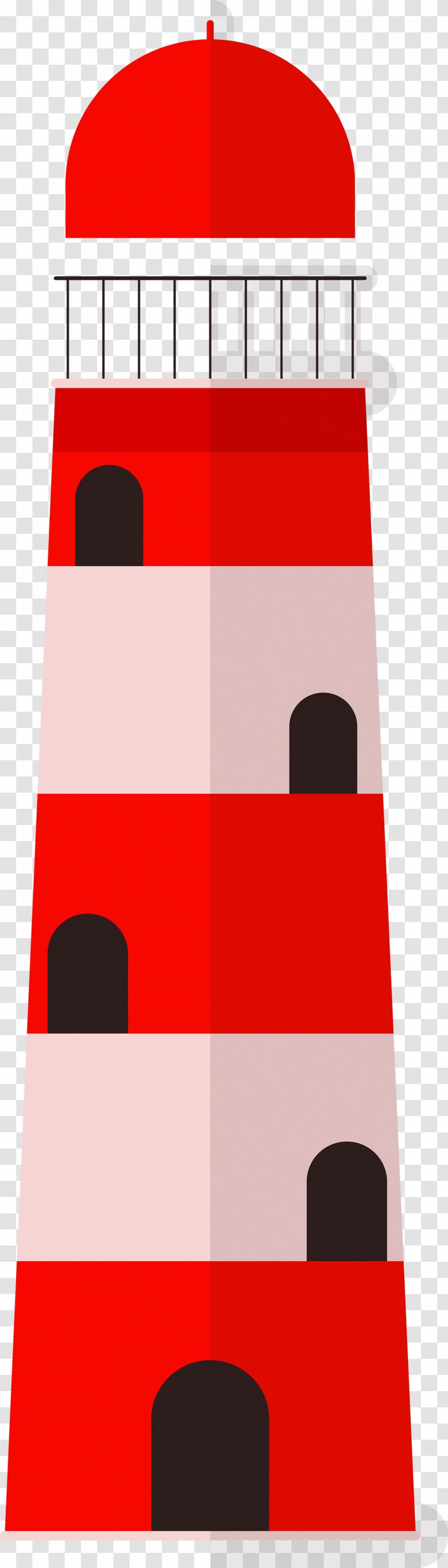 Lighthouse Sea - Vecteur Transparent PNG