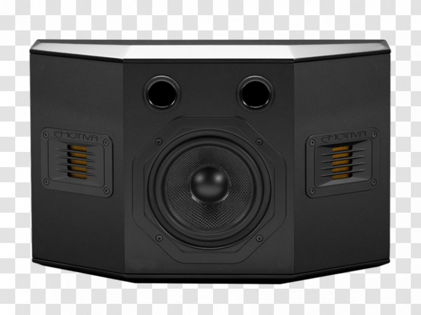 Subwoofer Computer Speakers Surround Sound Studio Monitor - Speaker - Stereo Ribbon Transparent PNG