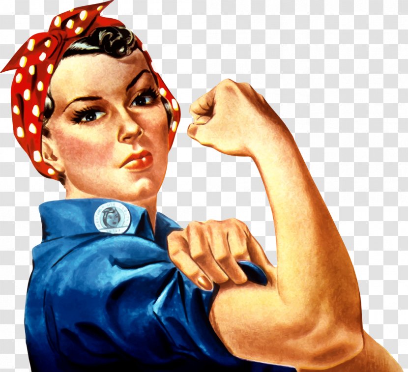 Naomi Parker Fraley We Can Do It! Rosie The Riveter United States - Thumb Transparent PNG