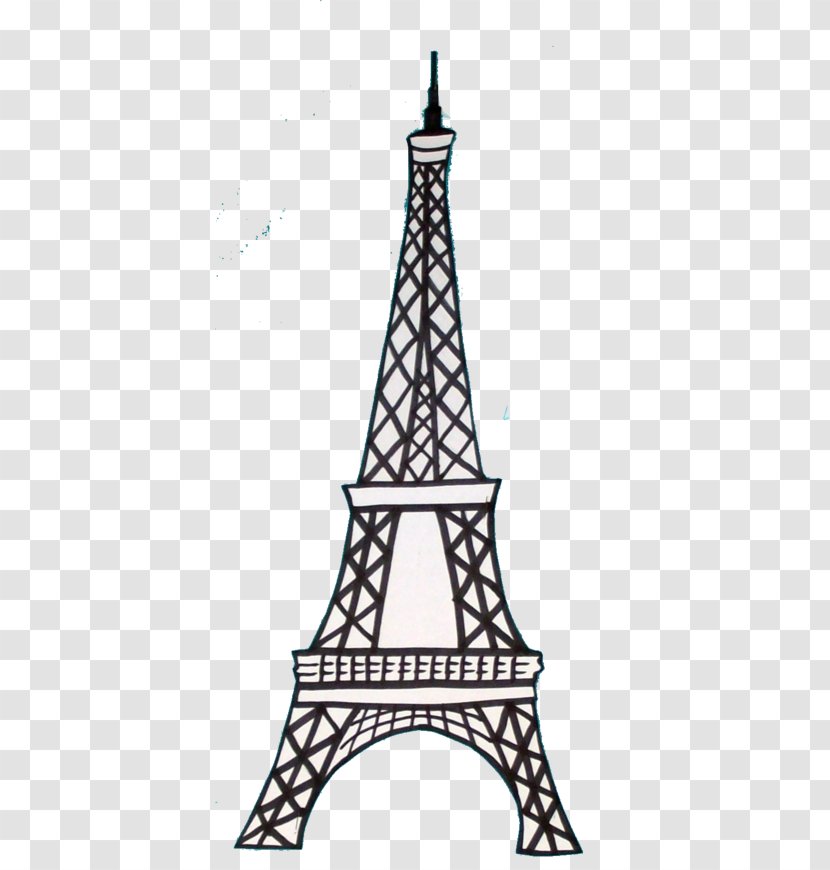 Eiffel Tower Drawing Steeple - Art Museum - Paris Silhouette Transparent PNG