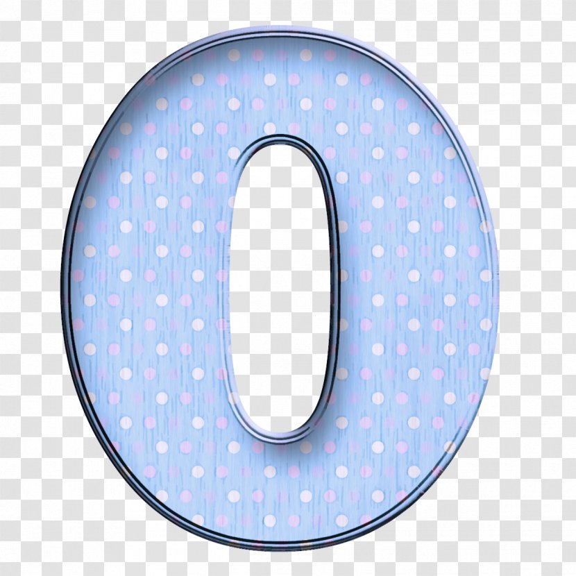 Blue Circle Oval Number Transparent PNG