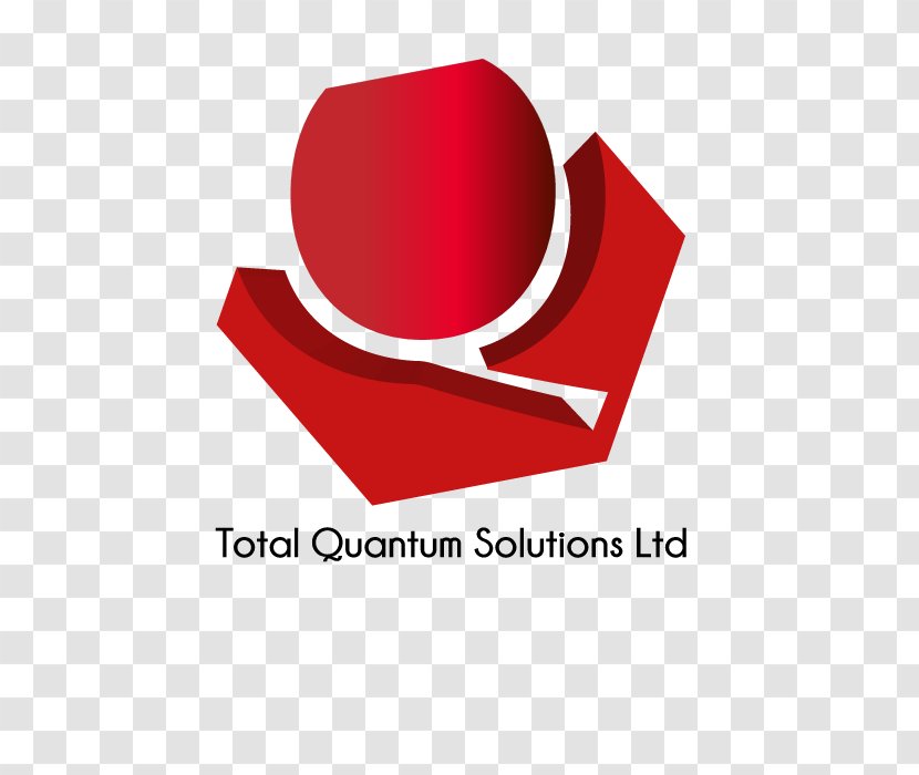 Logo Brand Product Design Font - Red - Quantum Transparent PNG