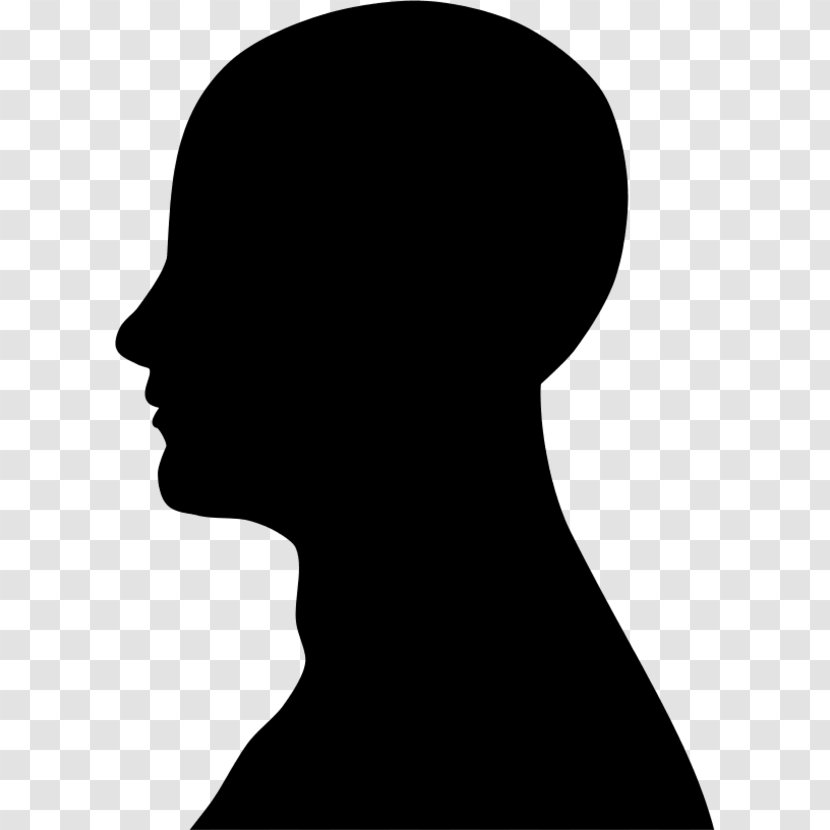 Vector Graphics Clip Art Illustration Man Silhouette - Female - Head Transparent PNG